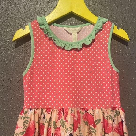 Matilda Jane Good to Go Dress- Butterfly Polka Dot Twirly - Picture 8 of 12